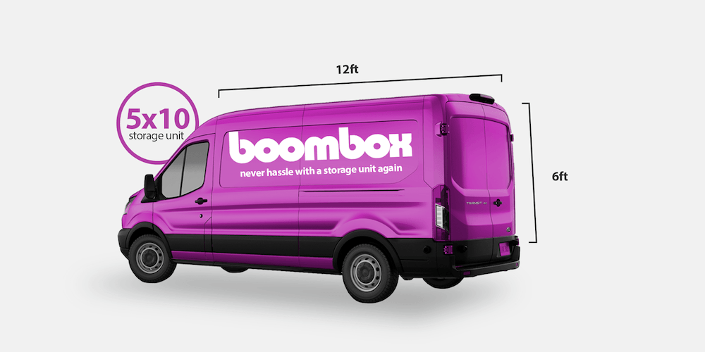 Boombox is a SF Bay Area full-service storage company managing the pick up, storage, and retrieval of your things. ✓ Book one of our purple vans today!
