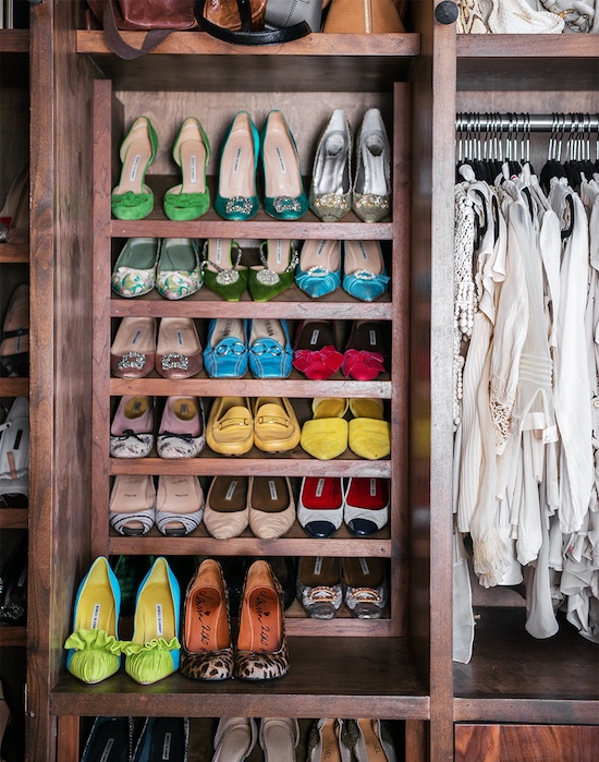 best way to store shoes in closet